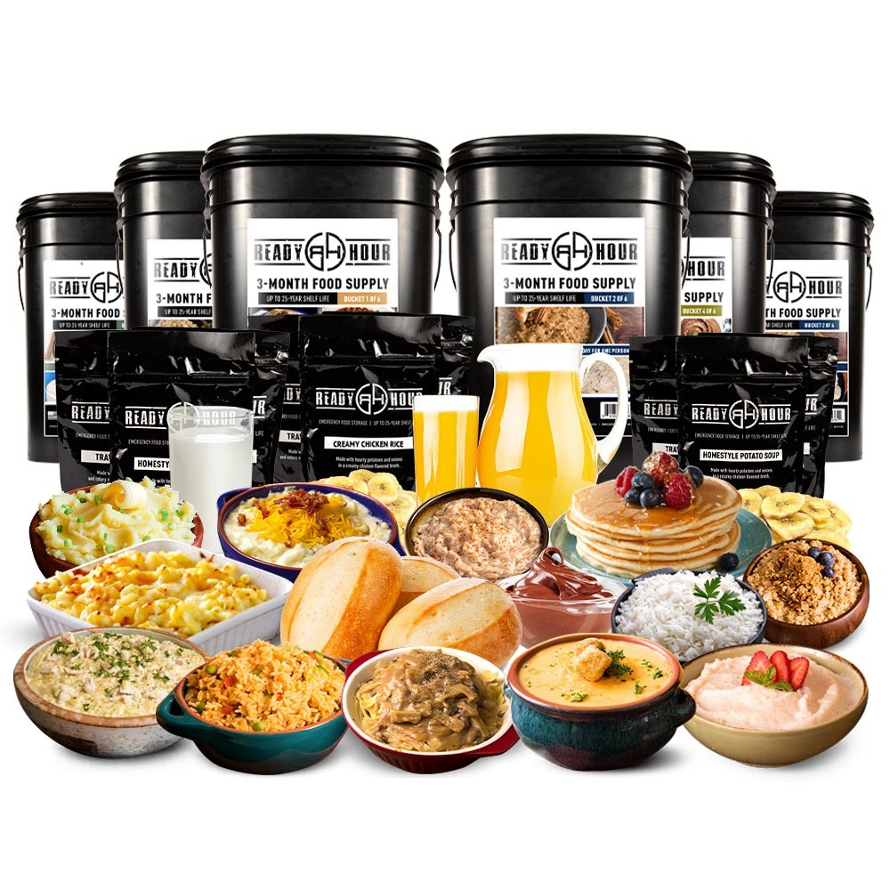 Special Partner Offer - 3-Month Emergency Food Supply (2,000+ calories/day)