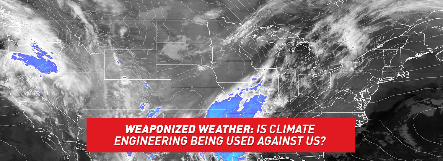 A grayed-out weather map of the United States.