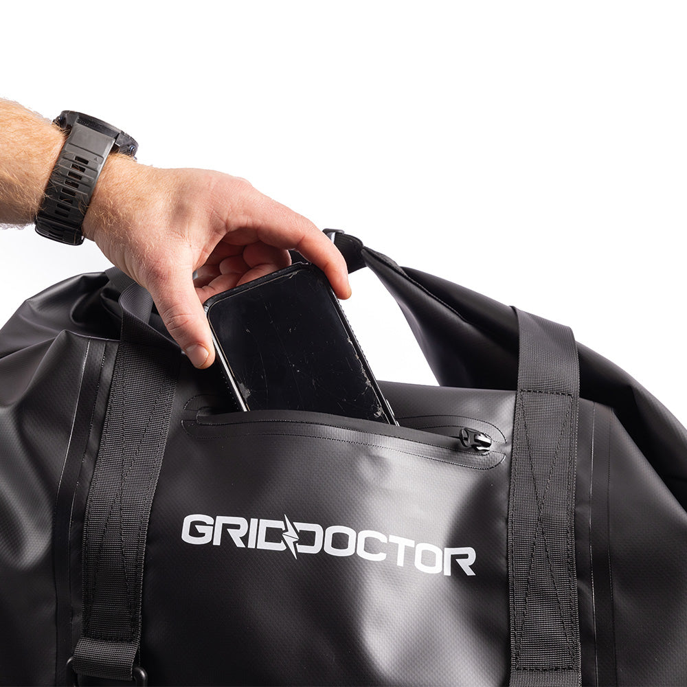 Large Faraday EMP Bag for the 3300 & 2200 Solar Generators by Grid Doctor (110 Liter)