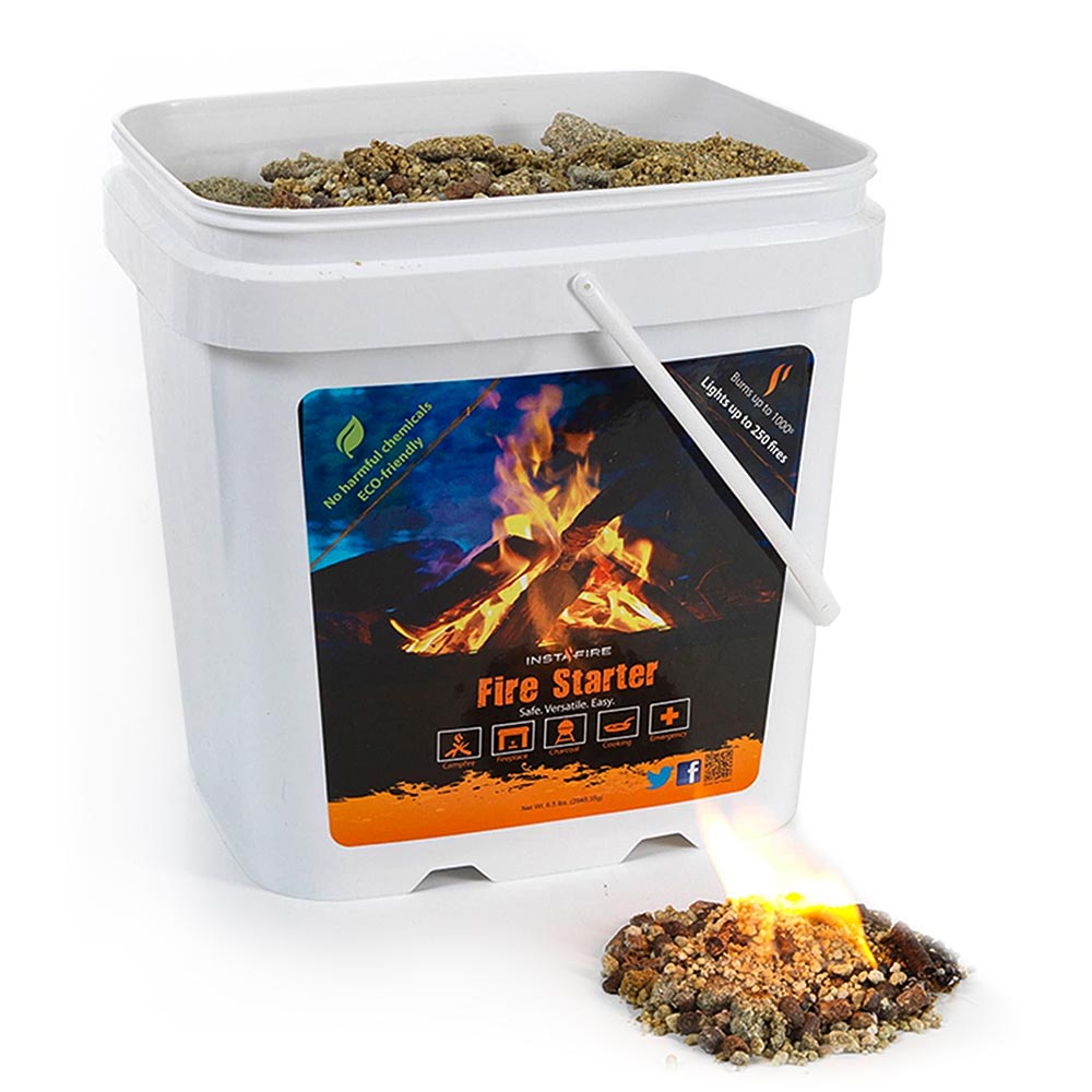 3 Bucket Bundle of Fire Starter & Fuel by InstaFire