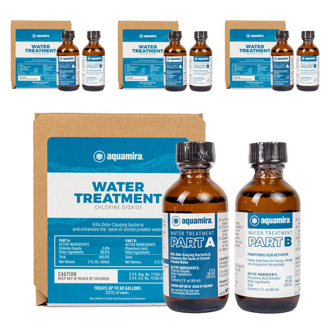 Image of 4pk Water Treatment Drops, 2 oz, by Aquamira