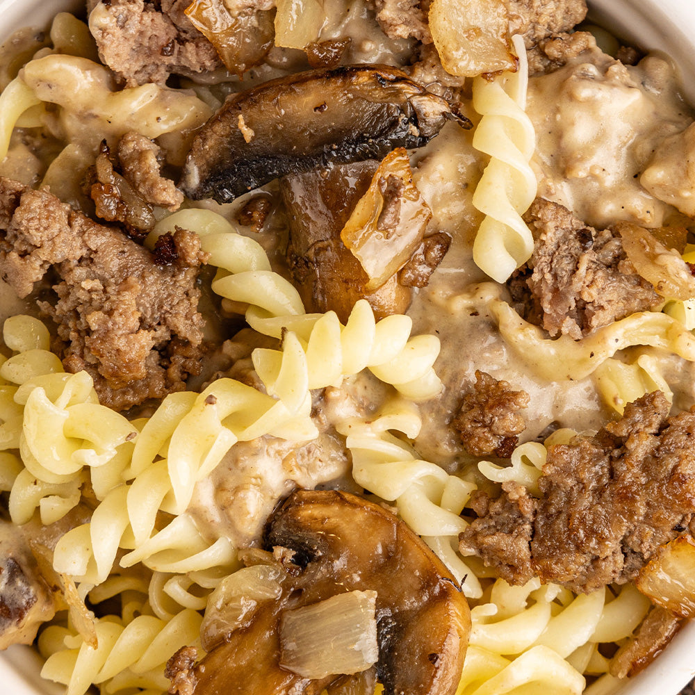 Beef Stroganoff Pouch by Beyond Outdoor Meals (710 calories, 2 servings)