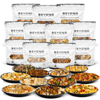 Thumbnail for Beyond Outdoor Meals 11-Pack Sampler (7,810 calories, 22 servings)