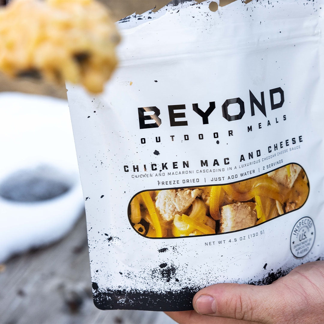 Chicken Mac & Cheese by Beyond Outdoor Meals (710 calories, 2 servings)