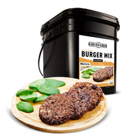 Thumbnail for Black Bean Burger Mix Bucket (60 servings, 10pk)