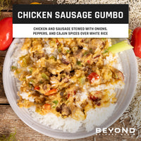 Thumbnail for Chicken Sausage Gumbo Pouch by Beyond Outdoor Meals (710 calories, 2 servings)