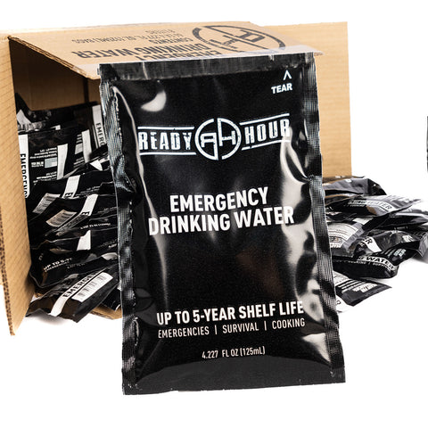 Image of 64 Pouch Emergency Water Case (Checkout Limited Time Offer)