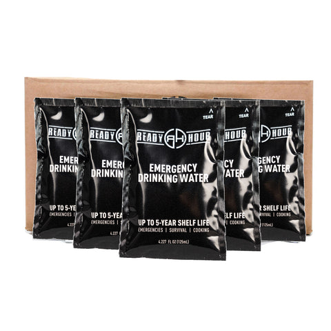 Image of Bug-Out Bundle: MRE (12 meals) & Water (64 pouches) Cases