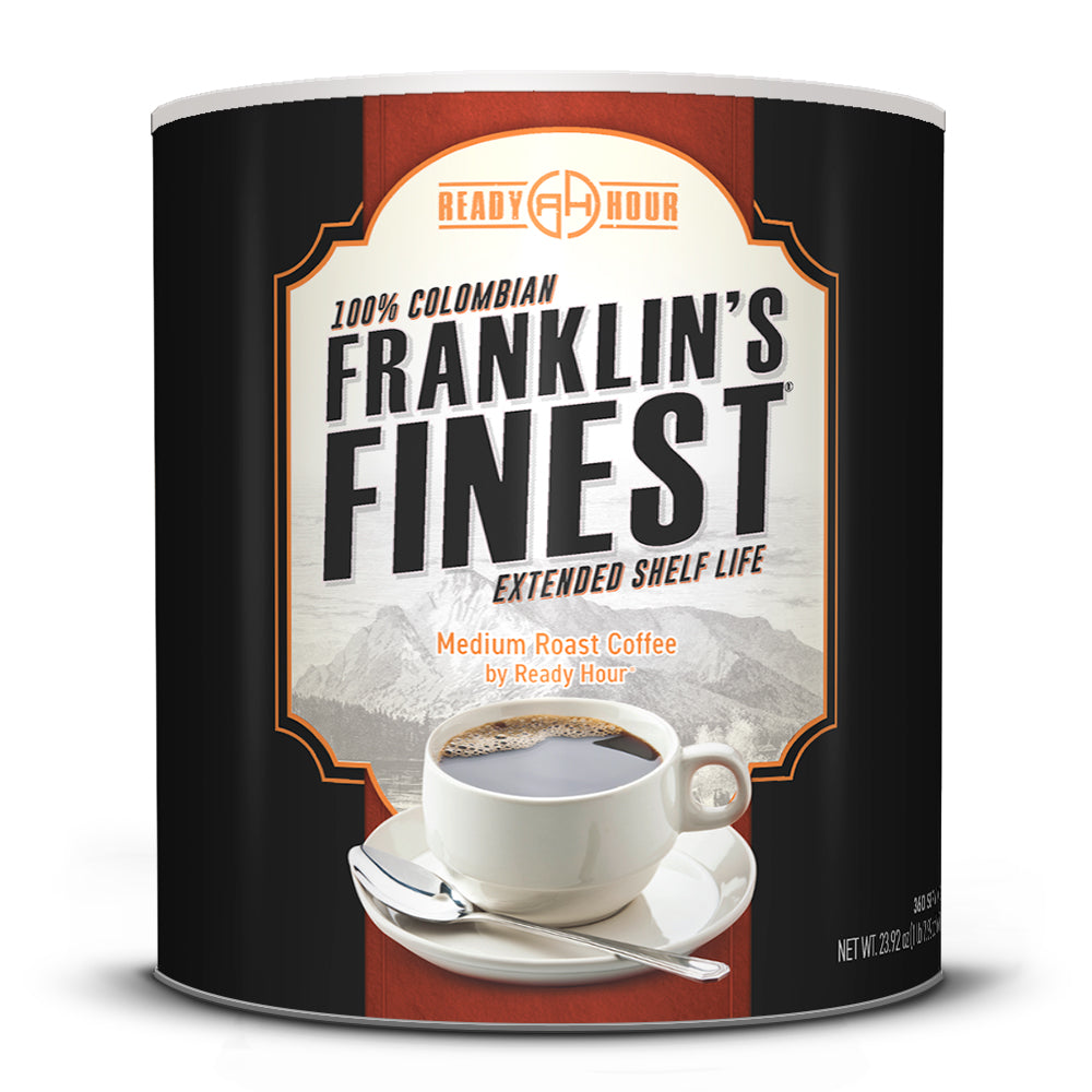 Franklin's Finest Coffee #10 Can (360 Servings)