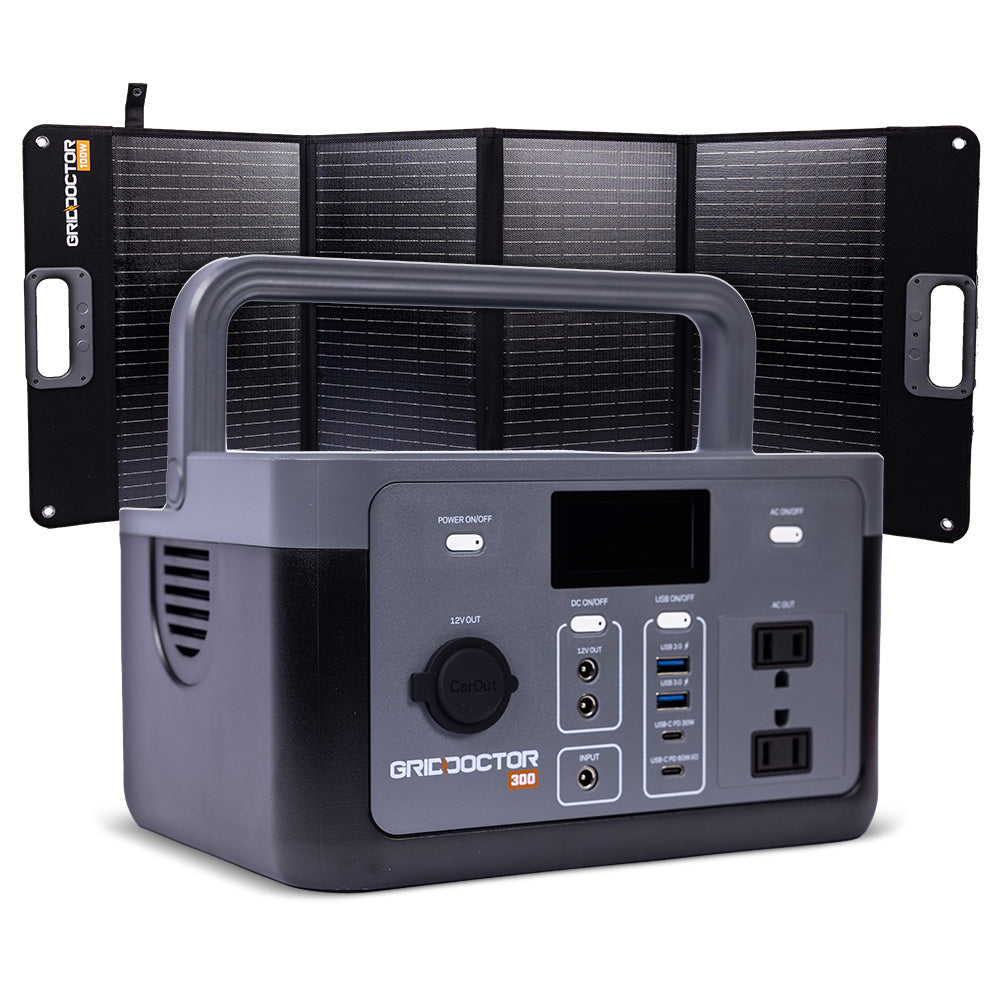 y-Not for Sale- Grid Doctor 300 Solar Generator System - My Patriot Supply