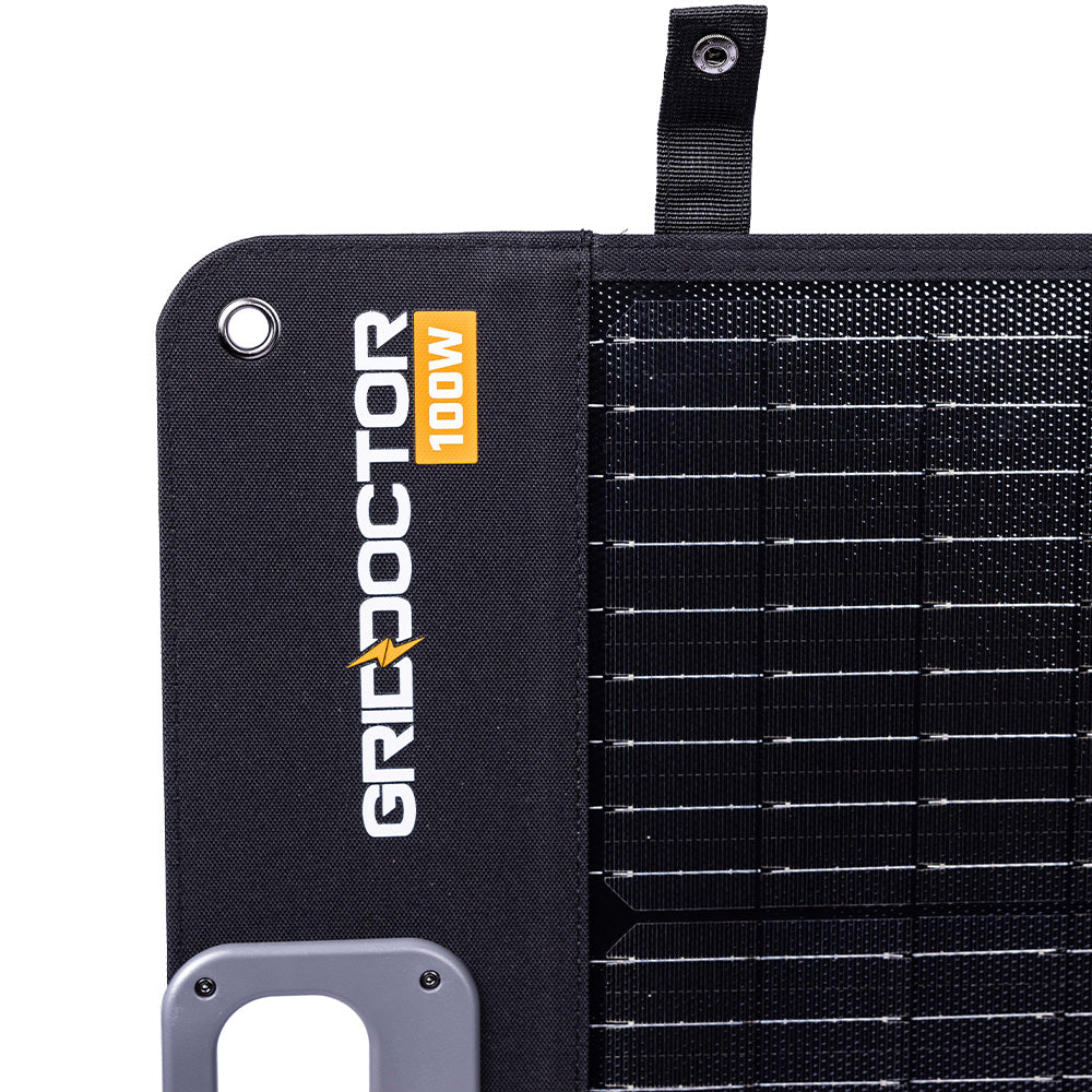 100W Solar Panel for the 300 Solar Generator System by Grid Doctor