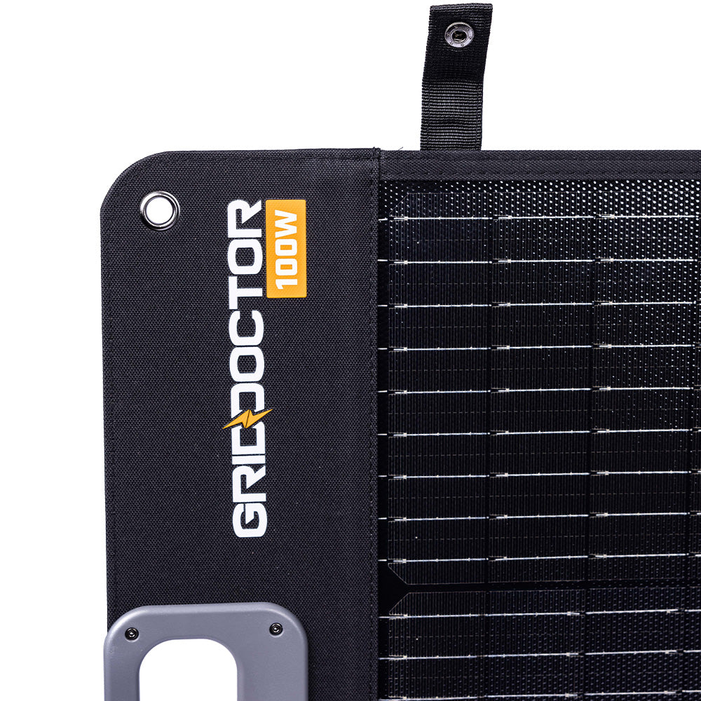 100W Solar Panel by Grid Doctor (Thank You Offer)