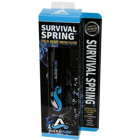Image of Survival Spring Personal Water Filter by Alexapure