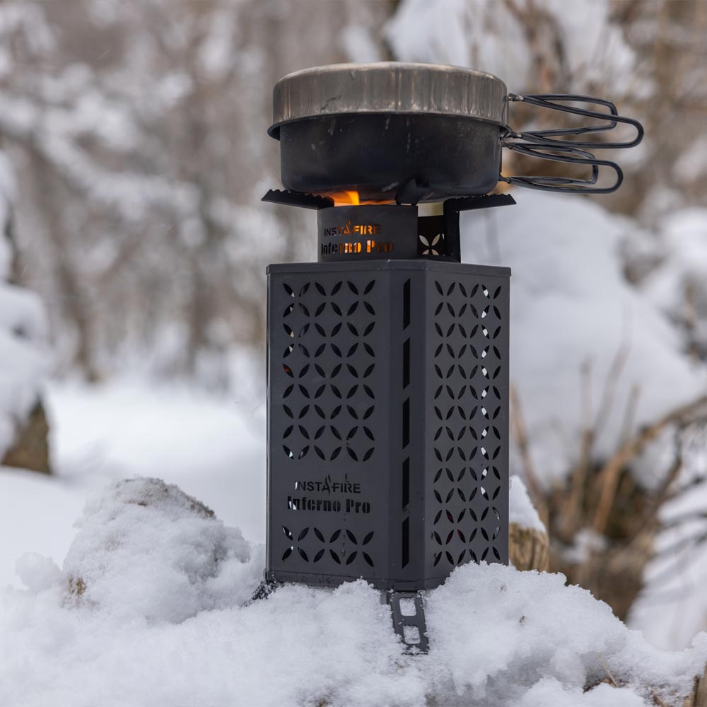 Inferno PRO Outdoor Biomass Stove by InstaFire