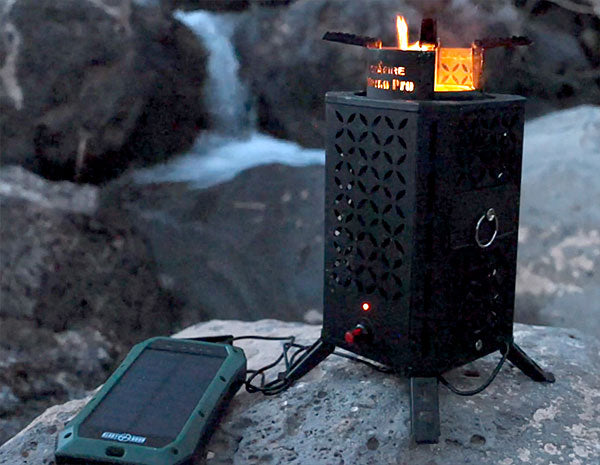 Inferno PRO Outdoor Biomass Stove by InstaFire