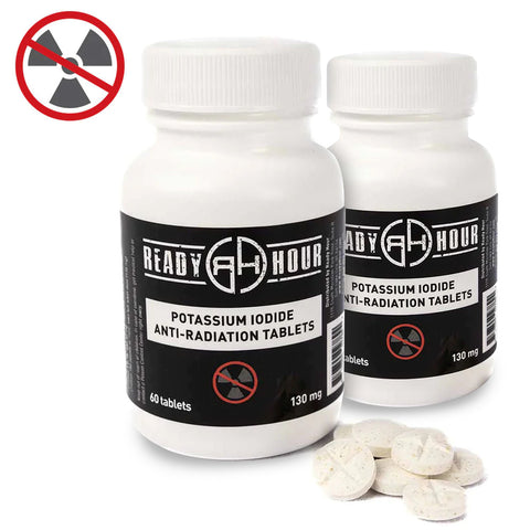 Image of BOGO Potassium Iodide Anti-Radiation Tablets (130mg, 60ct)