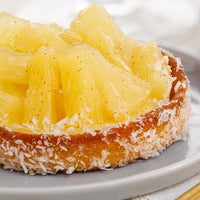 Thumbnail for Tart with freeze-dried pineapple and other fresh ingredients