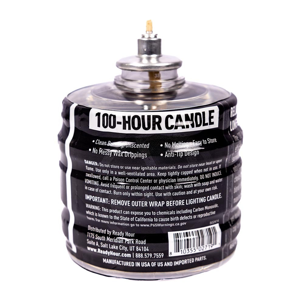 100-Hour Candle by Ready Hour (6-pack)