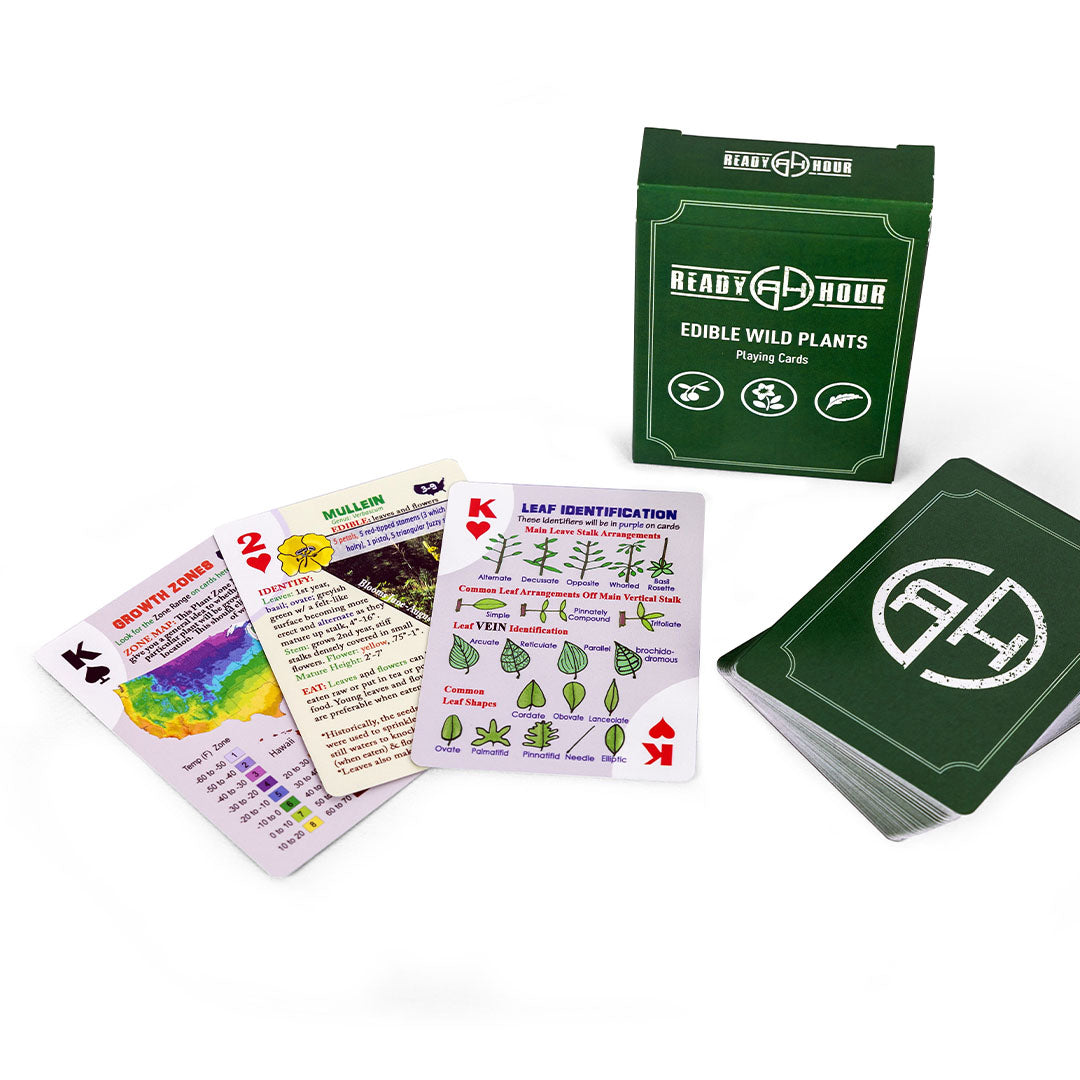 Ready Hour Wild Plants Playing Cards