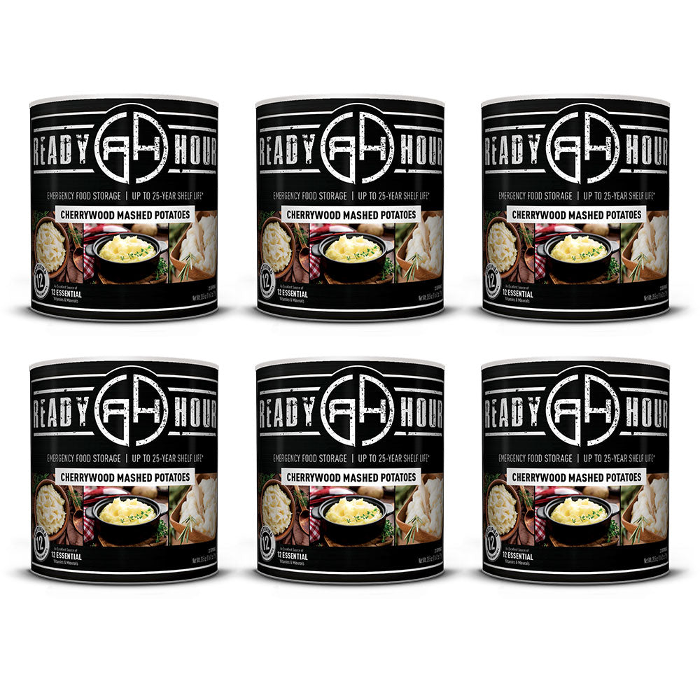 Cherrywood Mashed Potatoes #10 Cans (138 total servings, 6-pack)