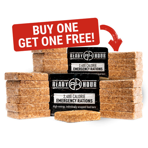 Image of BOGO: 2,400 Calories Emergency Ration Bars by Ready Hour