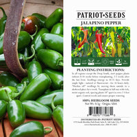 Thumbnail for heirloom jalapeno pepper package label