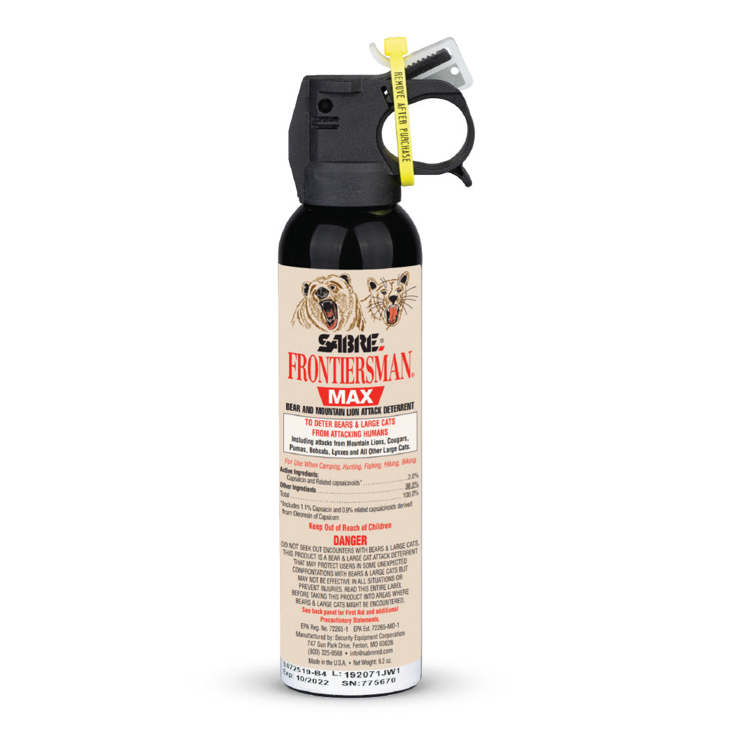 High quality Unopened bear deterrent spray