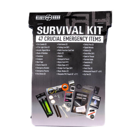 Image of 47-Piece Survival Kit of Emergency Items by Ready Hour