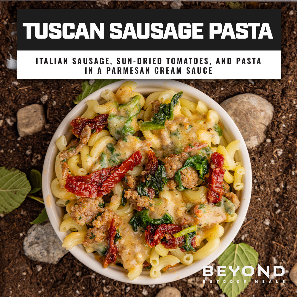 Beyond Meals - Tuscan Sausage Pasta