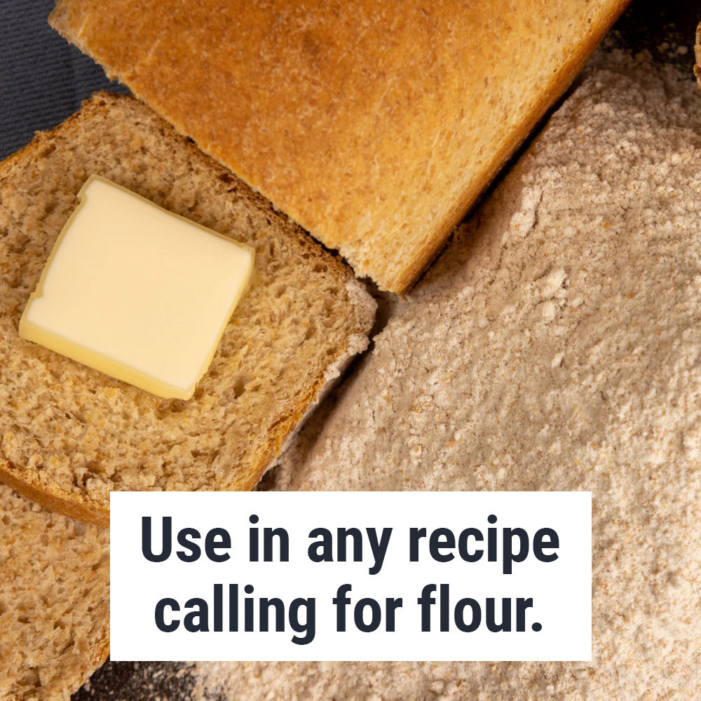 Whole Wheat Flour #10 Can (58 servings)