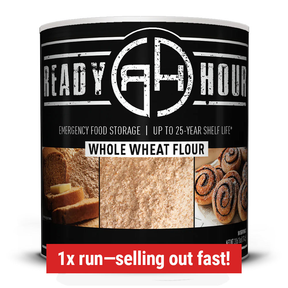 Whole Wheat Flour #10 Can (58 servings)