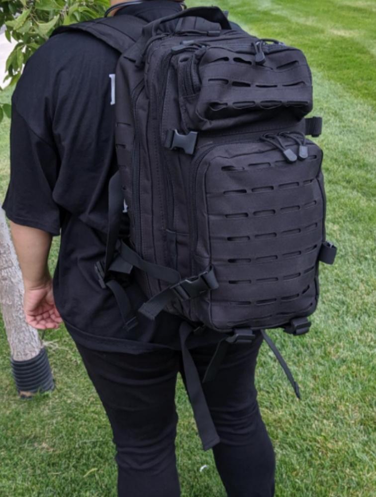 Black Tactical Backpack