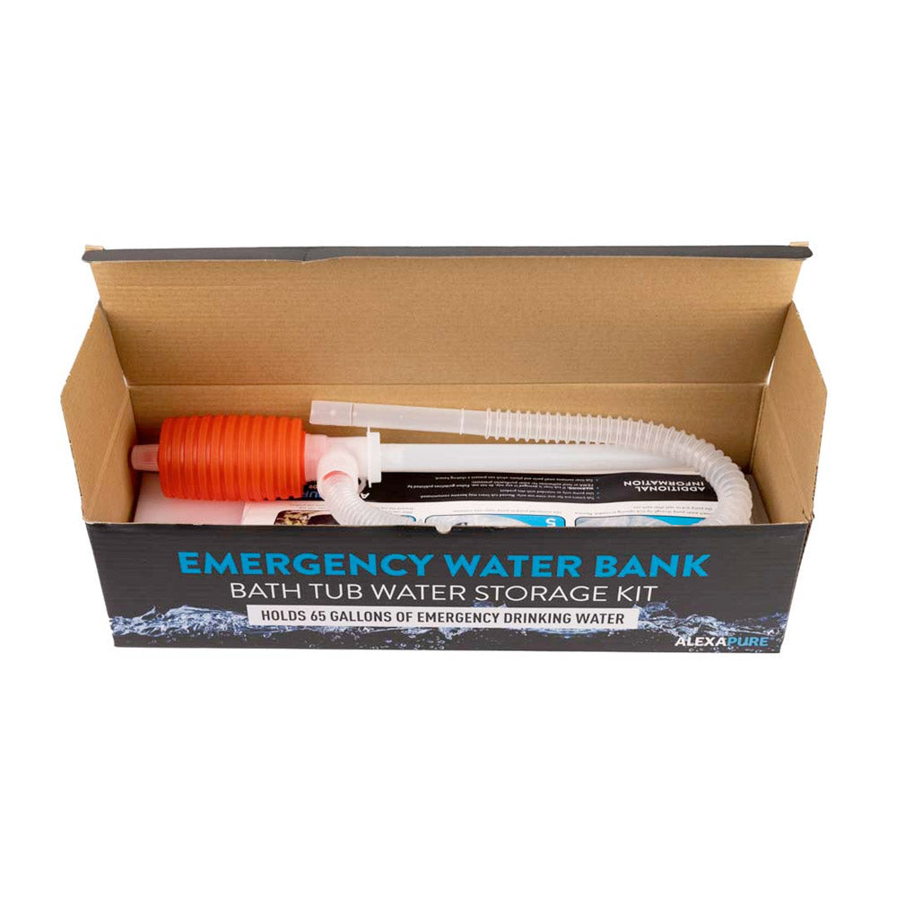 Emergency Drinking Water Treatment & Storage Kit
