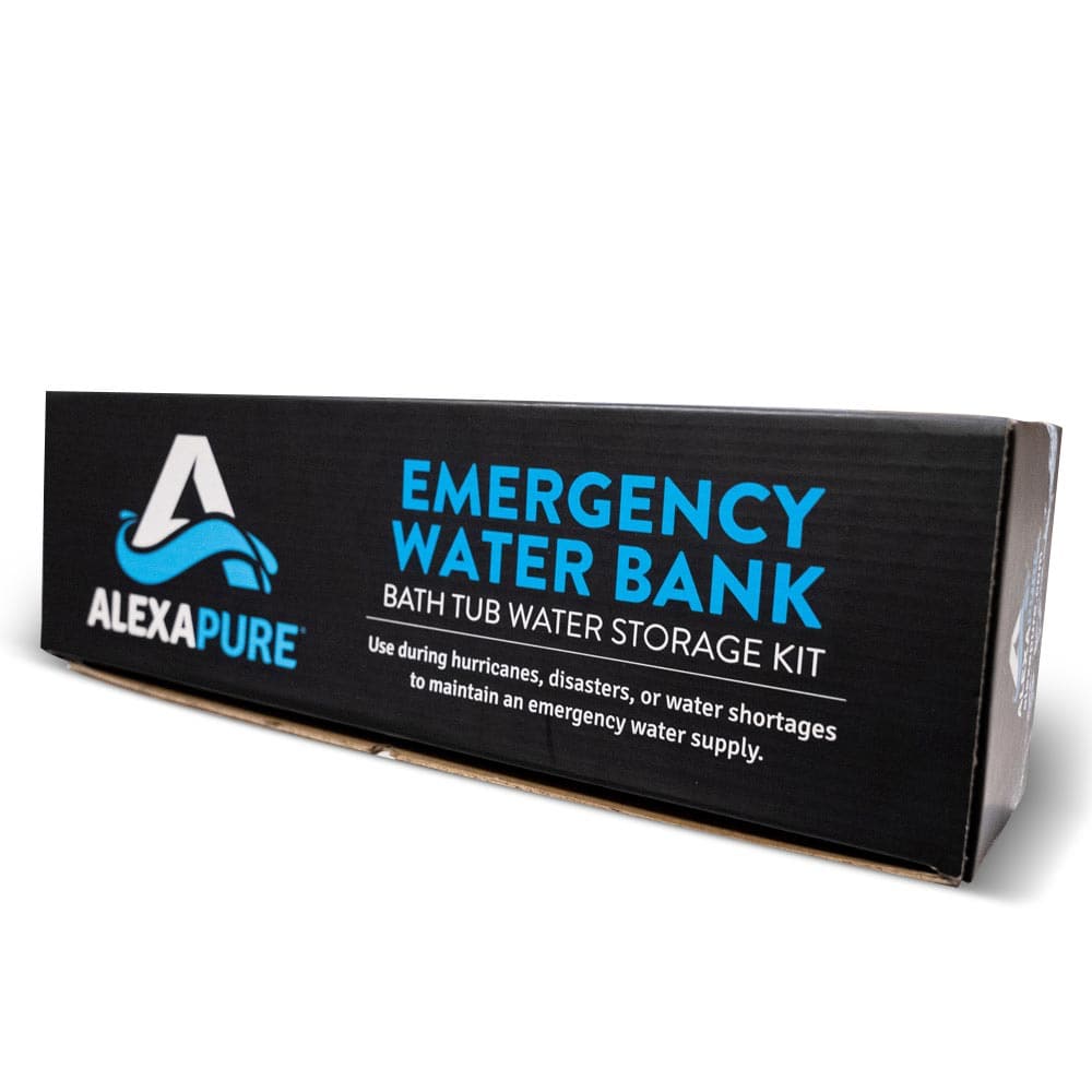 Emergency Water Bank with Pump by Alexapure (65 gallons)