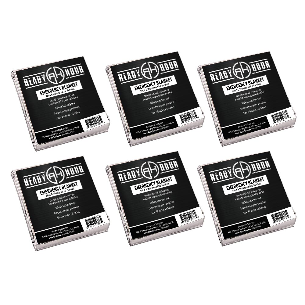 Emergency Blanket by Ready Hour (6-pack)