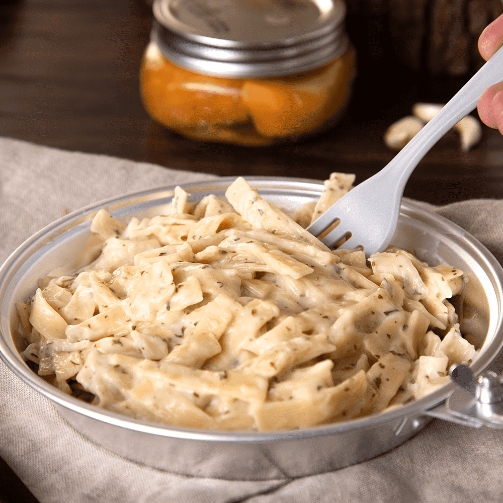 Creamy Alfredo Pasta Case Pack (24 servings, 6 pk.) - My Patriot Supply