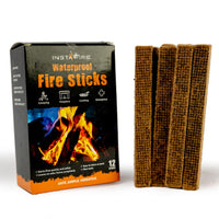 Thumbnail for 12 Waterproof Fire Sticks by InstaFire (4-pack, 48 total)