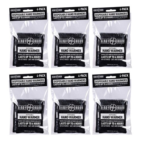 Image of Hand Warmers (Six 4-packs, total of 24 Warmers) by Ready Hour