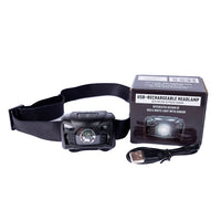 Thumbnail for Rechargeable Headlamp with Motion-Sensor Activated Sensor by Ready Hour