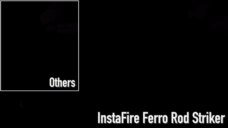 Ferro Rod Fire Starter by InstaFire