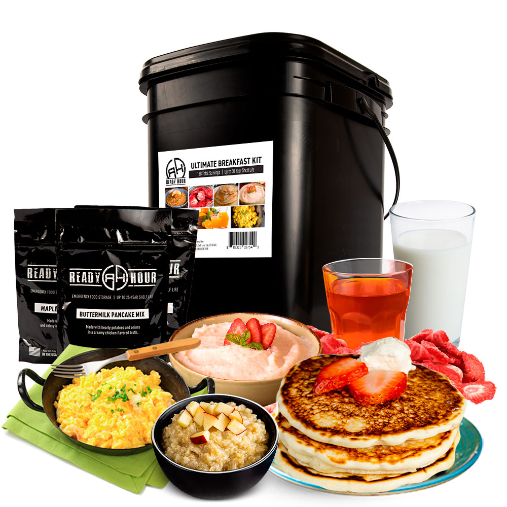 Ultimate Survival Breakfast Kit (128 servings)