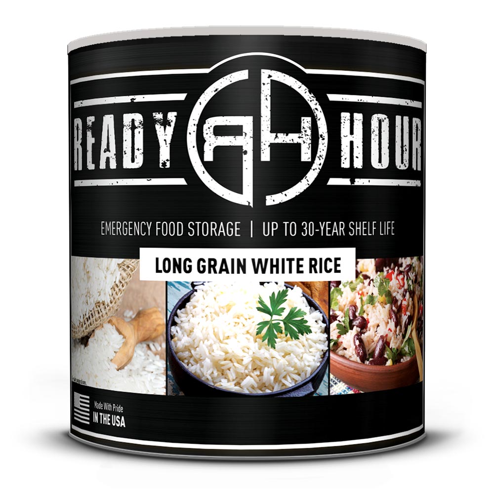 Long Grain White Rice #10 Can (47 servings)
