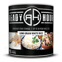 Thumbnail for Long Grain White Rice #10 Can (47 servings)