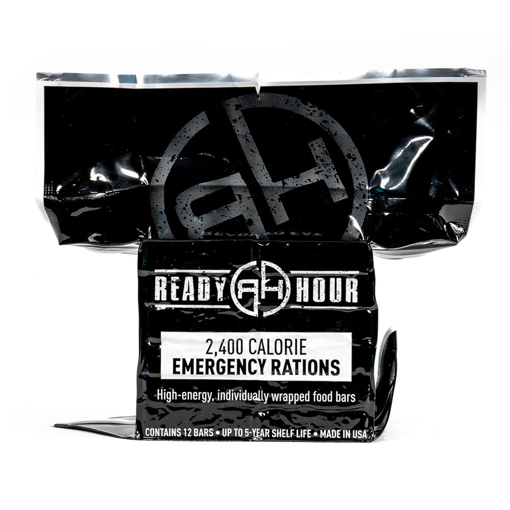 16,800 Calories Total Emergency Ration Bars (7 packs, 7 day supply) by Ready Hour