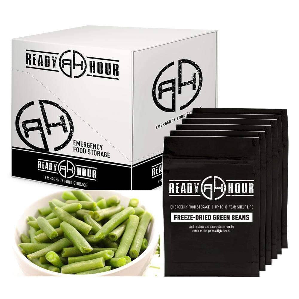 Freeze-Dried Green Beans Case Pack (48 servings, 6 pk.) - My Patriot Supply