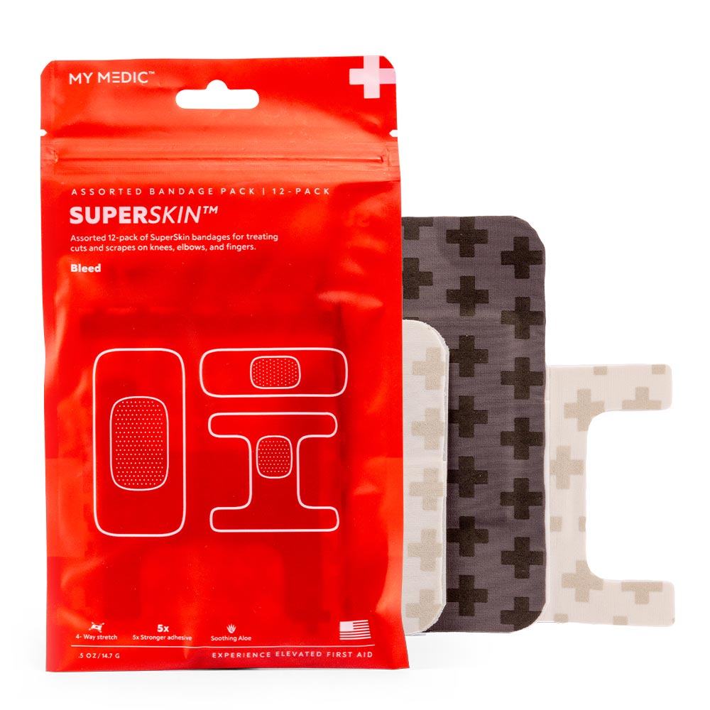 SuperSkin Bandages 12-pack by My Medic