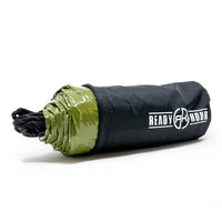 Thumbnail for Army Green Nylon Emergency Tent with Survival Whistle by Ready Hour