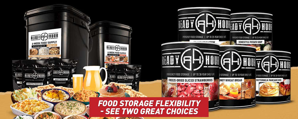 Food Storage Flexibility - See Two Great Choices