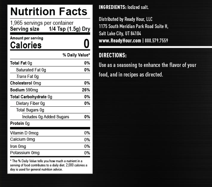 Iodized Salt