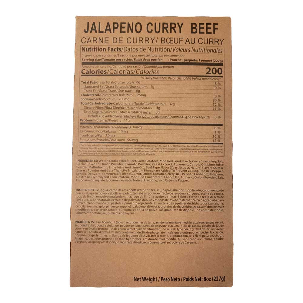 Jalapeno Curry Beef